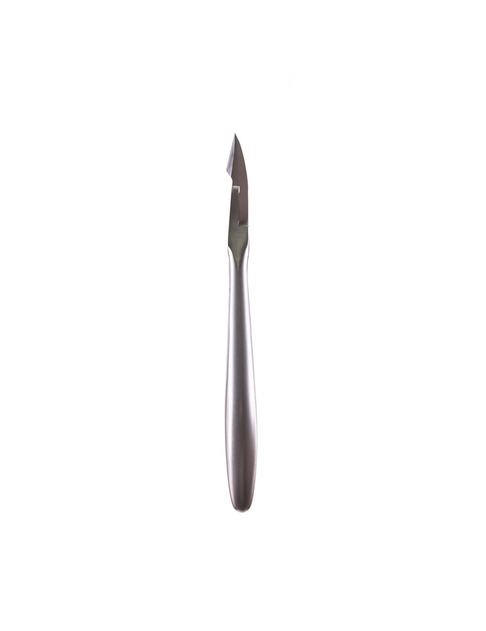 Cążki do skórek - srebrne, podwójna sprężyna, ostrze 5 mm Cążki do skórek - srebrne, podwójna sprężyna, ostrze 5 mm